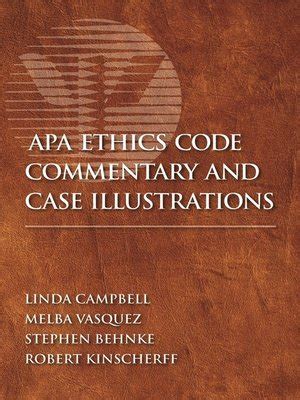 APA Ethics Code Commentary and Case Illustrations Ebook Kindle Editon
